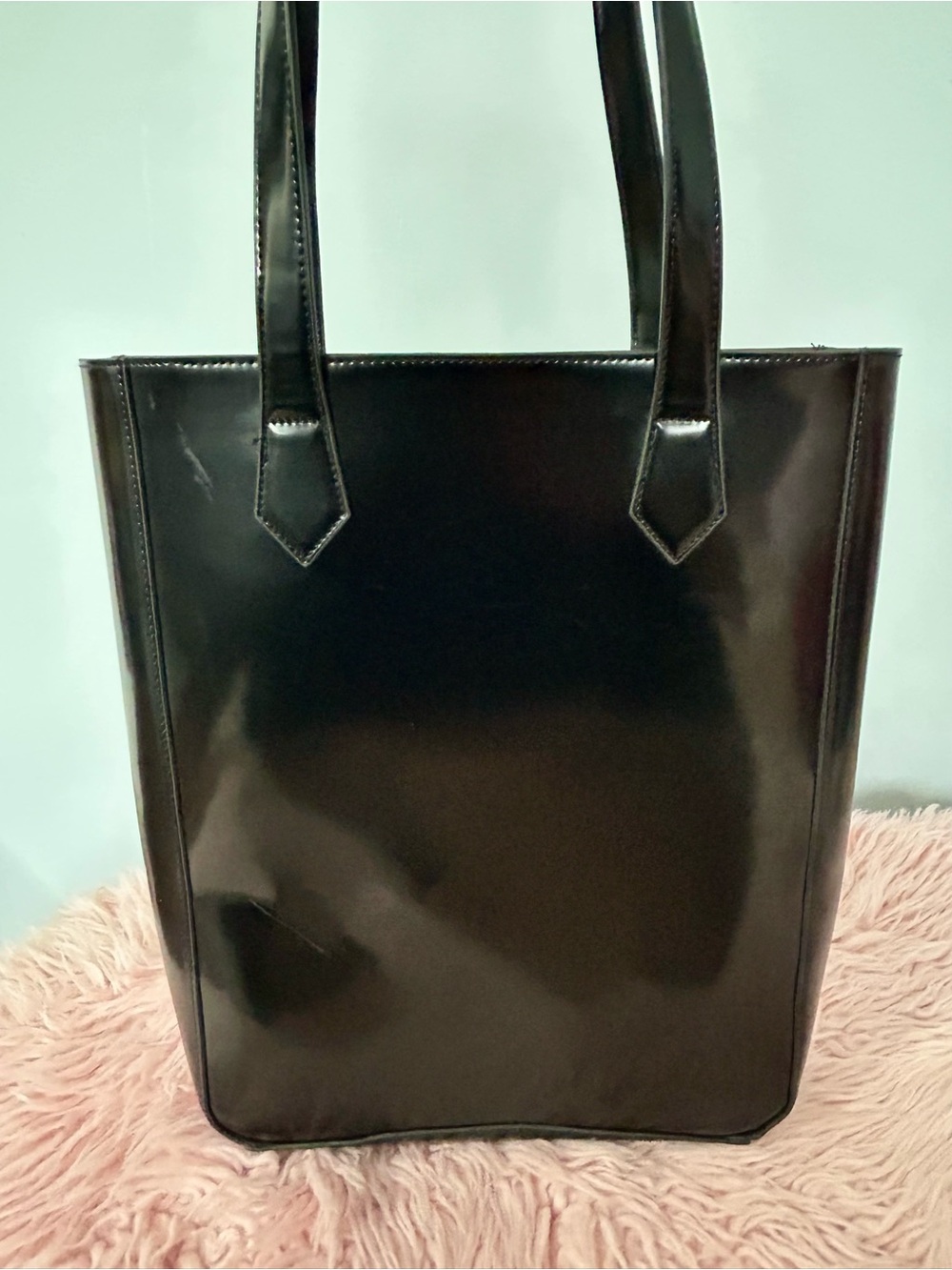 Givenchy Classic Black Patent Tote Bag - Picture 1 of 8
